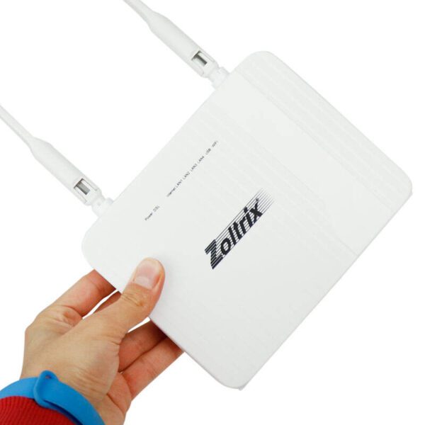 خرید مودم روتر ۲ آنتن Zoltrix ZXV-818-P ADSL2+ / VDSL2+ 300Mbps