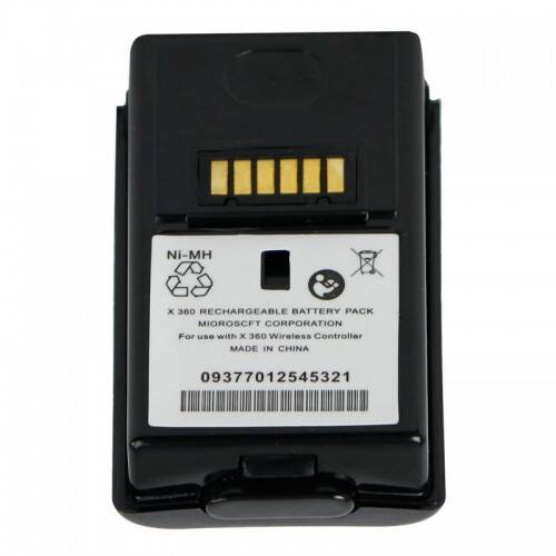 باتری و شارژر دسته بازی ۲ کاره XBox 360 NI-MH 4800mAh