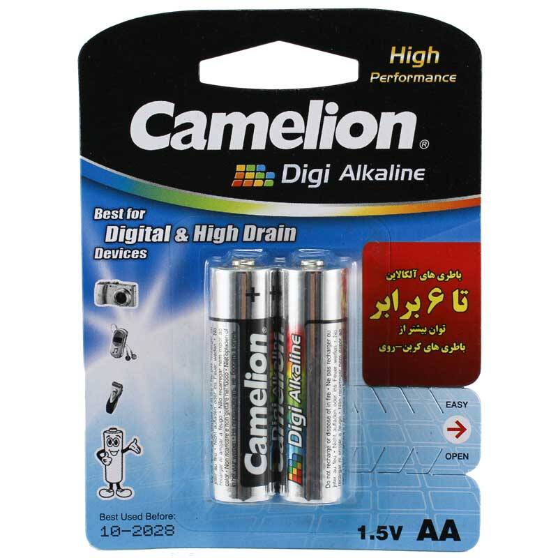 خرید باتری قلمی دوتایی پکدار CAMELION AA Alkaline