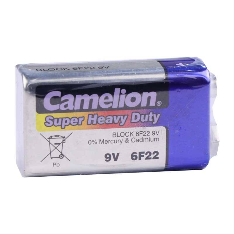 باتری کتابی کملیون شرینک Camelion 9V 6F22