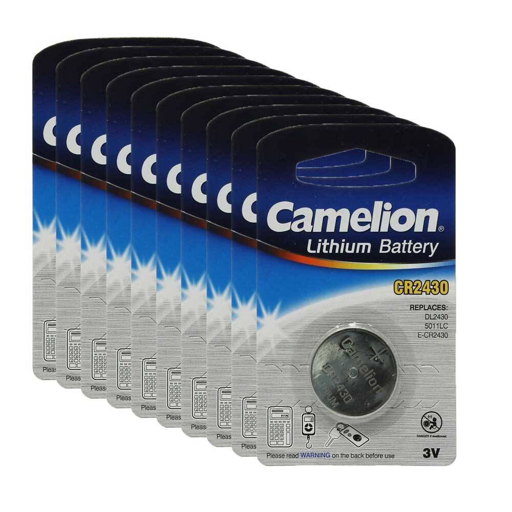 پک ۱۰ عددی باتری سکه ای Camelion CR2430