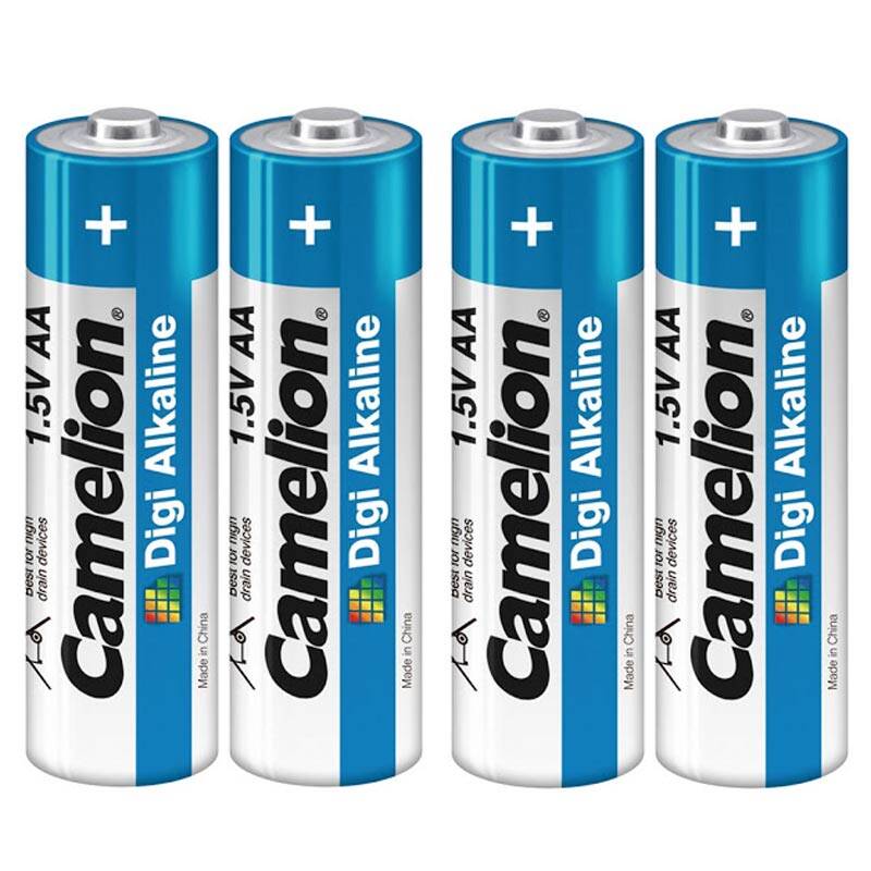 خرید باتری قلمی ۴ تایی Camelion Digi Alkaline LR6 1.5v AA