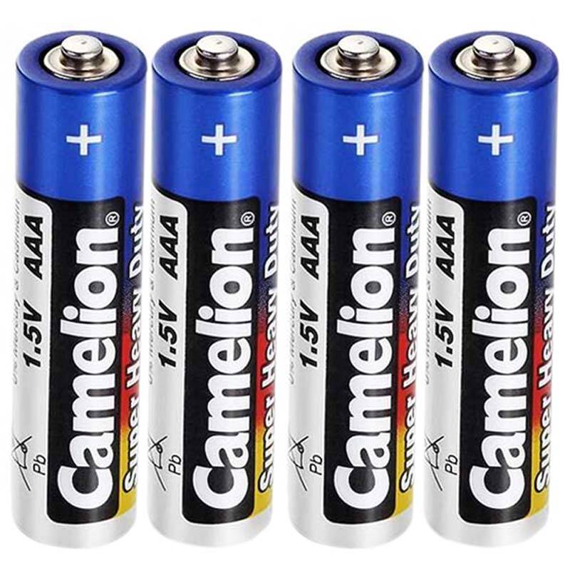 خرید باتری چهارتایی نیم قلمی Camelion 1.5V AAA پک ۴۰ عددی شرینک