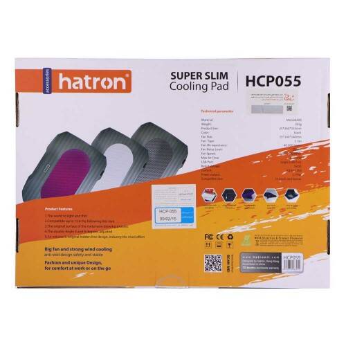 کول پد لپ تاپ Hatron HCP055
