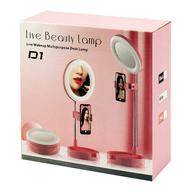 رینگ لایت پایه دار Live Beauty Lamp D1