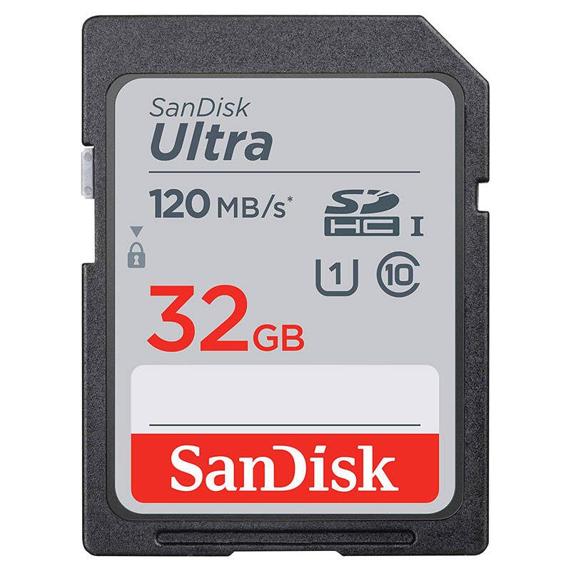 رم اس دی ۳۲ گیگ سن دیسک SanDisk Ultra CL10 U1 120MB/s
