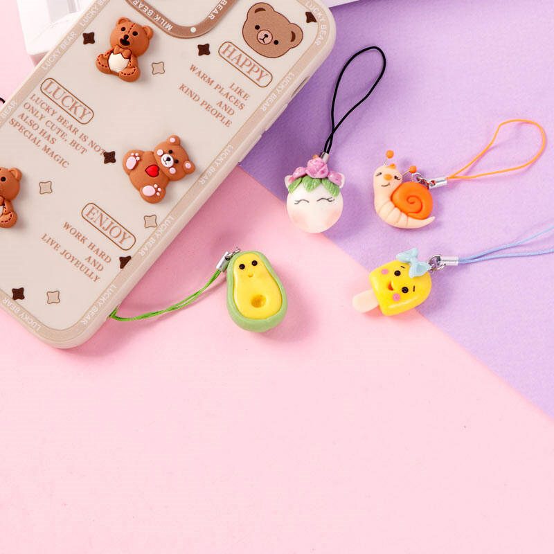 آویز فلش و موبایل طرح خرگوش خمیری آویز فلش و موبایل طرح خرگوش خمیری