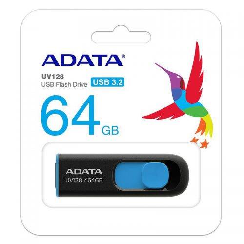 فلش ۶۴ گیگ ای دیتا ADATA UV128 USB 3.2