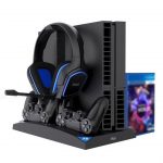 پایه شارژر دسته بازی PS4 و فن خنک کننده آی پگا Ipega مدل PG-P4009