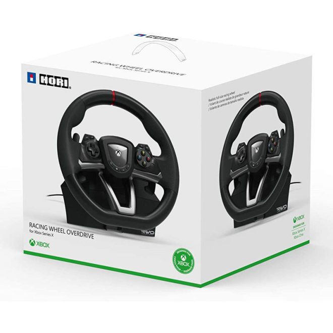 گجت دسته فرمان بازی و پدال هوری مدل Hori Racing Wheel Overdrive مناسب برای Xbox Series X / S