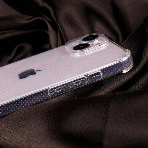 قاب ژله ای ضربه گیر بی رنگ محافظ لنزدار iPhone 14