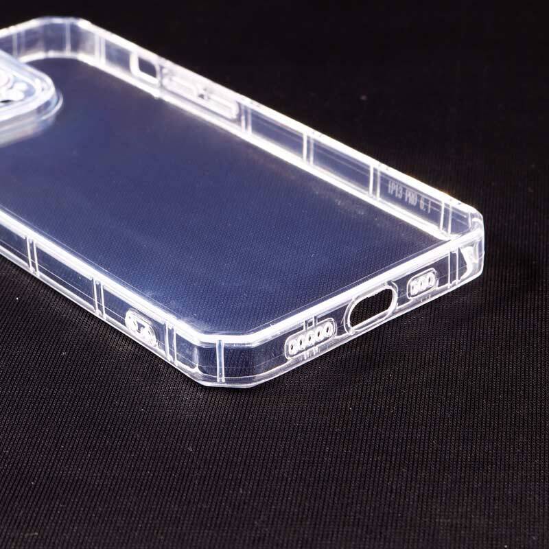 قاب ژله ای بی رنگ محافظ لنزدار iPhone 13 Pro