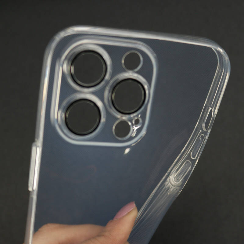 قاب ژله ای محافظ لنزدار بی رنگ iPhone 13 Pro