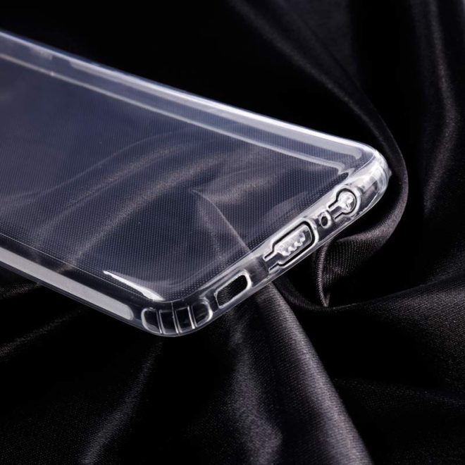 قاب ژله ای ساده بی رنگ محافظ لنزدار Samsung Galaxy A12
