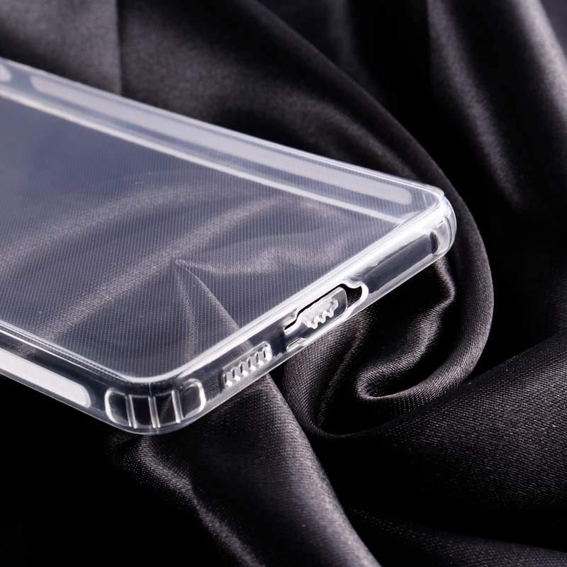 قاب ژله ای ساده بی رنگ محافظ لنزدار Samsung Galaxy A53 5G