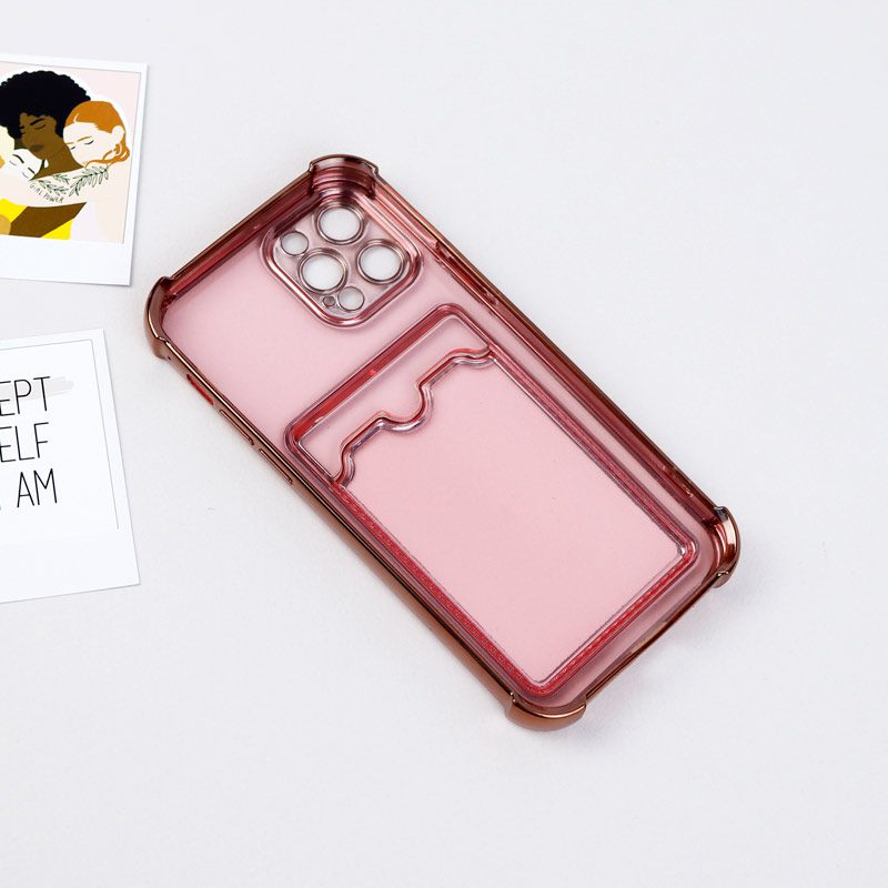 قاب محافظ لنزدار شفاف جاکارتی دار iPhone 12 Pro