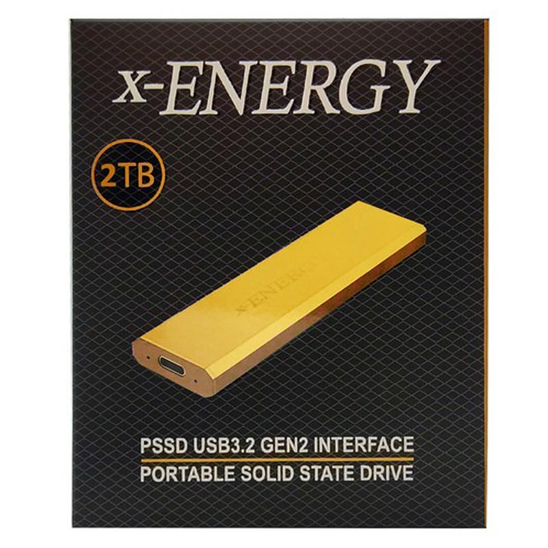 حافظه اکسترنال SSD ایکس انرژی X-Energy Gold Drive 2TB