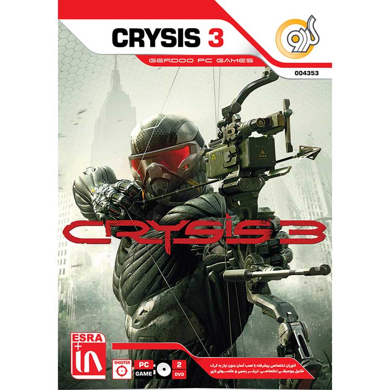 Crysis 3 PC 2DVD گردو