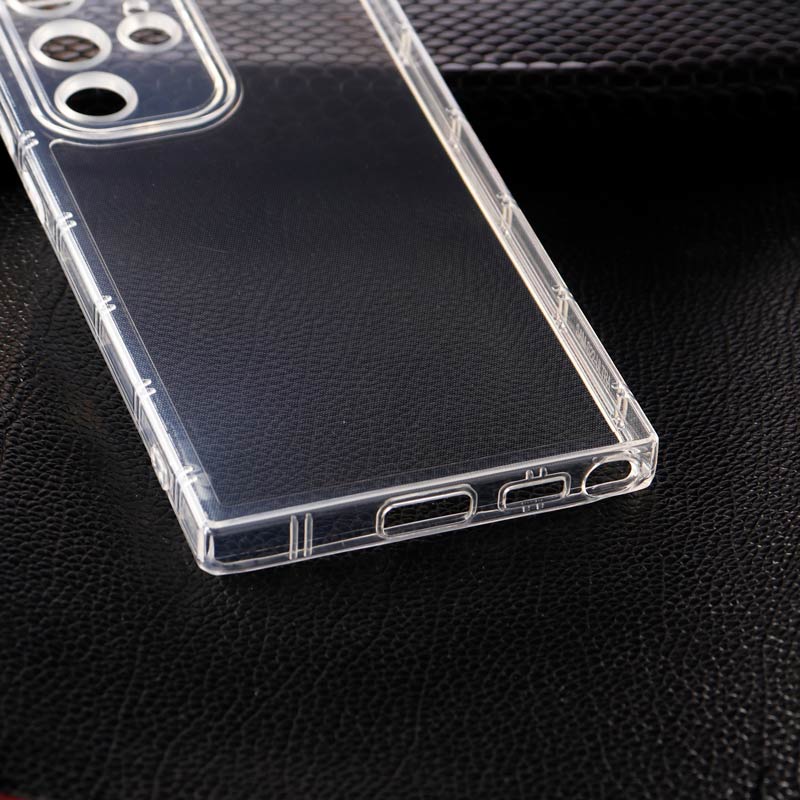 قاب ژله ای ضربه گیر بی رنگ محافظ لنزدار Samsung Galaxy S22 Ultra قاب ژله ای ضربه گیر بی رنگ محافظ لنزدار Samsung Galaxy S22 Ultra
