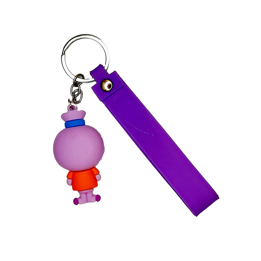 جاکلیدی سیلیکونی طرح هشت پا + بند آویز جاکلیدی سیلیکونی طرح هشت پا + بند آویز