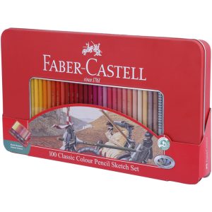 مداد رنگی 100 رنگ فابر کاستل Faber-Castell 115805