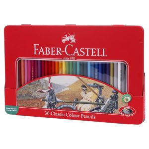 مداد رنگی ۳۶ رنگ فابر کاستل Faber-Castell 115846