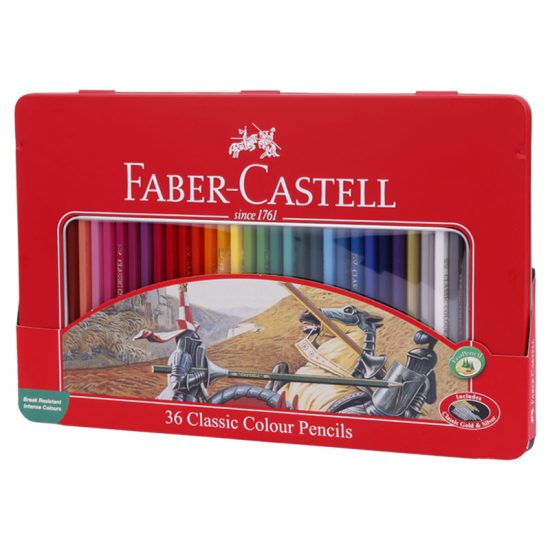 مداد رنگی ۳۶ رنگ فابر کاستل Faber-Castell 115846