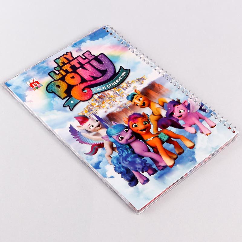 دفتر نقاشی سیمی 50 برگ طرح کارتونی نهال آلما کد 7564 دفتر نقاشی سیمی 50 برگ طرح کارتونی نهال آلما کد 7564