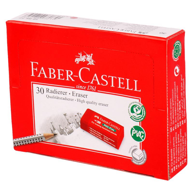 پاک کن فابر کاستل Faber-Castell Grade A بسته ۳۰ عددی