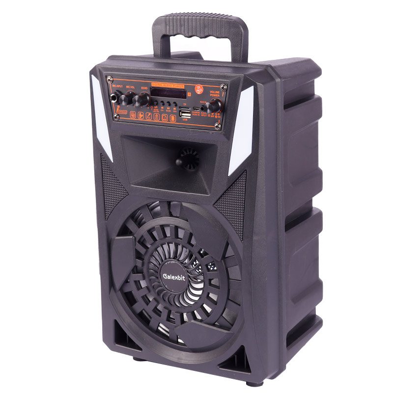 اسپیکر بلوتوثی رم و فلش خور Galexbit GS16 + میکروفون و ریموت کنترل