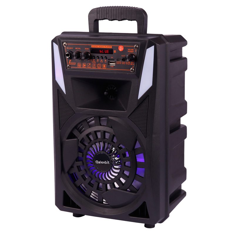 اسپیکر بلوتوثی رم و فلش خور Galexbit GS16 + میکروفون و ریموت کنترل