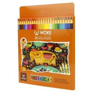 مداد رنگی ۲۴ رنگ وک Woke 9403-24