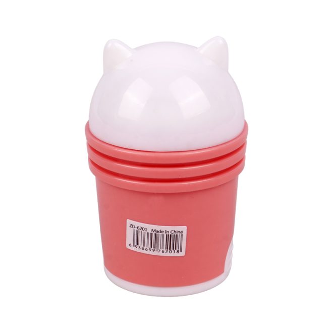 پاک کن و تراش مخزن دار Zhengda ZD-6201 بسته ۱۶ عددی