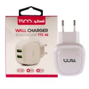 شارژر TSCO TTC 46 2.1A + کابل میکرو یو اس بی