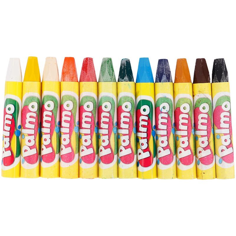 پاستل روغنی 12 رنگ پالمو palmo NO.2202 پاستل روغنی 12 رنگ پالمو palmo NO.2202