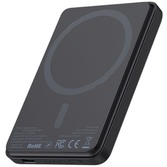 پاور بانک بی سیم فست شارژ 5000 مک دودو Mcdodo MC-395 PD 15W