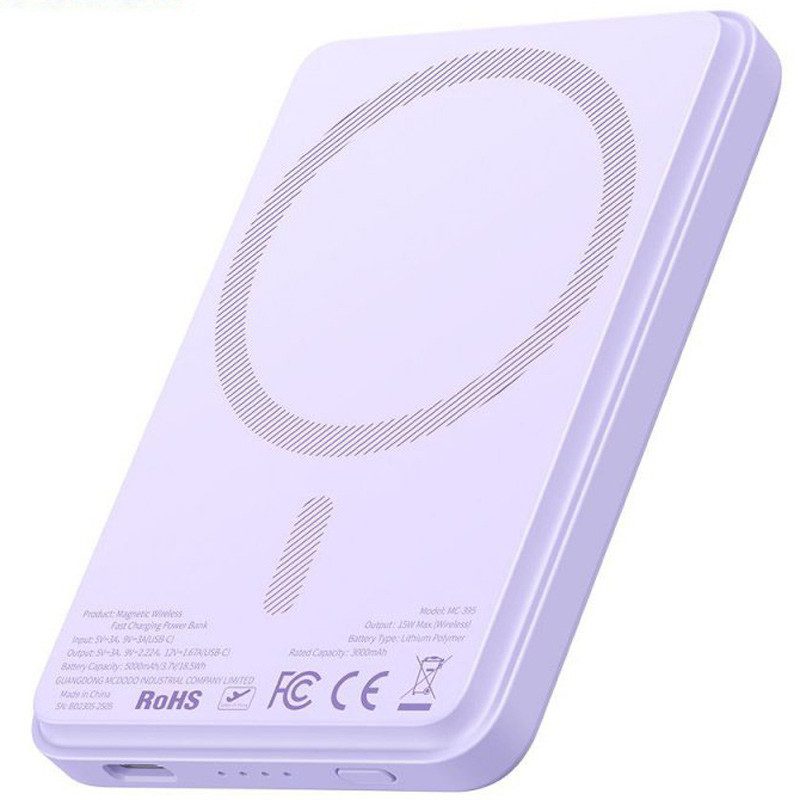 پاور بانک بی سیم فست شارژ 5000 مک دودو Mcdodo MC-395 PD 15W
