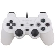 دسته بازی تکی شوکدار Sony PS2 قیری سفید