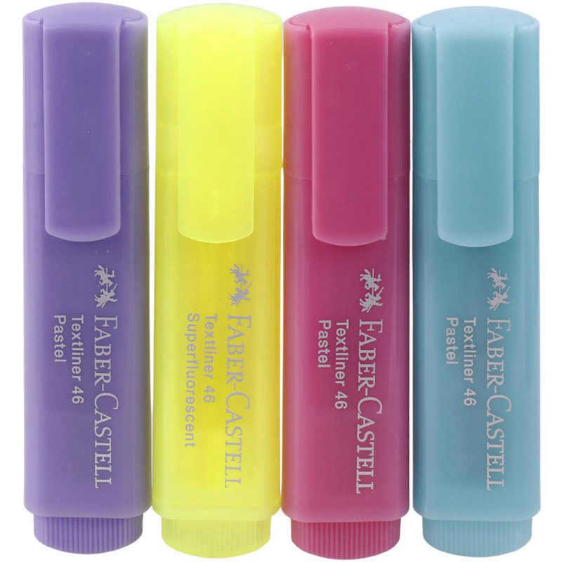 ماژیک هایلایت فابر کاستل 154610 Faber-Castell بسته 4 عددی