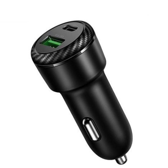 شارژر فندکی فست شارژ Mcdodo CC-5970 QC3.0 2.4A PD 38W