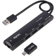 هاب TSCO THU-1165 LAN / USB3.1 to USB3.0 4Port