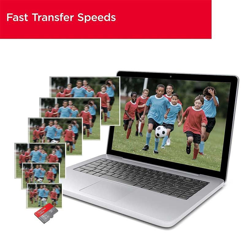 رم میکرو 1 ترابایت سن دیسک SanDisk Ultra U1 A1 C10 150MB/s