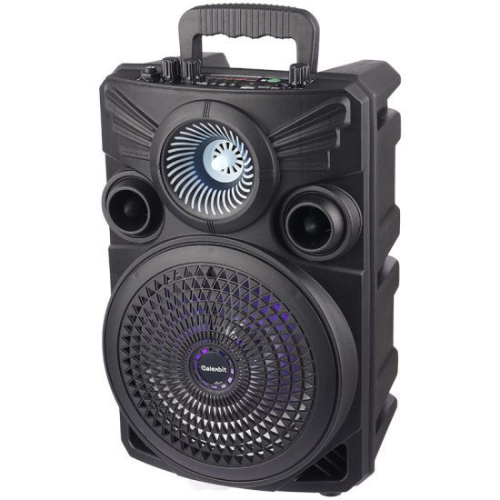 اسپیکر بلوتوثی رم و فلش خور Galexbit GS21 + میکروفون و ریموت کنترل