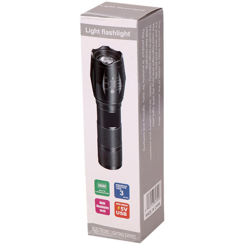 چراغ قوه پلیسی light flashlight k04-2