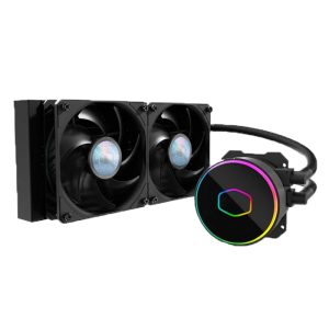 فن خنک کننده cpu کولر مستر cooler master masterliquid ml240 vivid argb