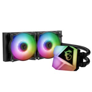 فن خنک کننده cpu ام اس آی msi mag coreliquid c240 argb