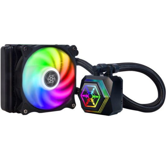 فن خنک کننده cpu سیلوراستون silverstone sst-pf120-argb