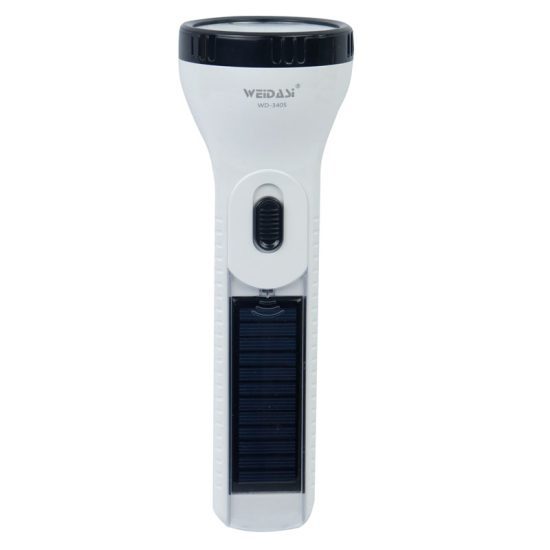 چراغ قوه شارژی خورشیدی ویداسی weidasi wd-340s