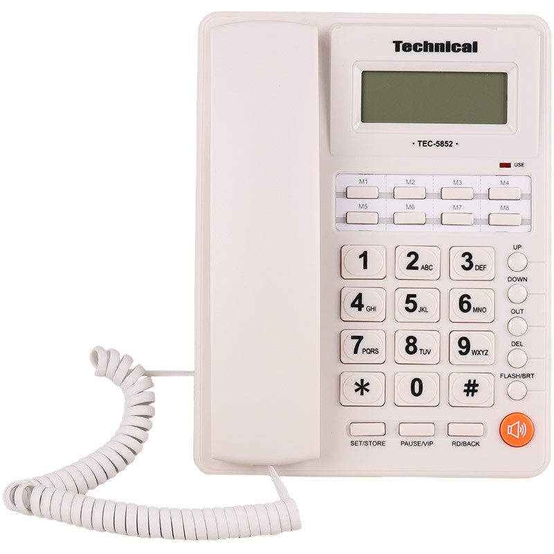 تلفن رومیزی تکنیکال technical tec-5852