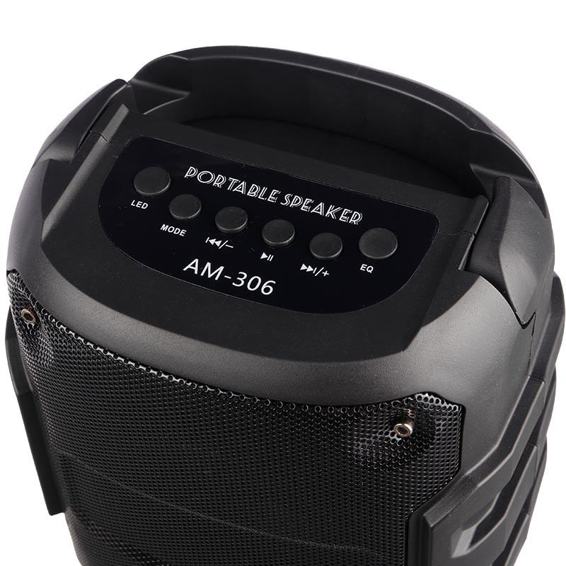 اسپیکر بلوتوثی رم و فلش خور am-306 اسپیکر بلوتوثی رم و فلش خور am-306